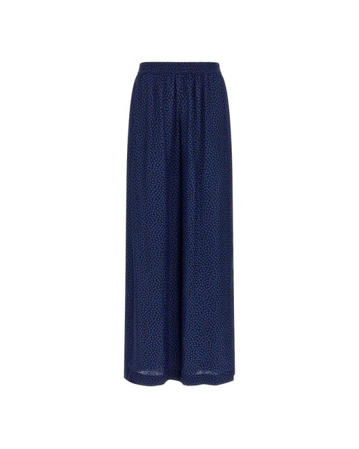 Gianluca Capannolo Blue Wide Trousers
