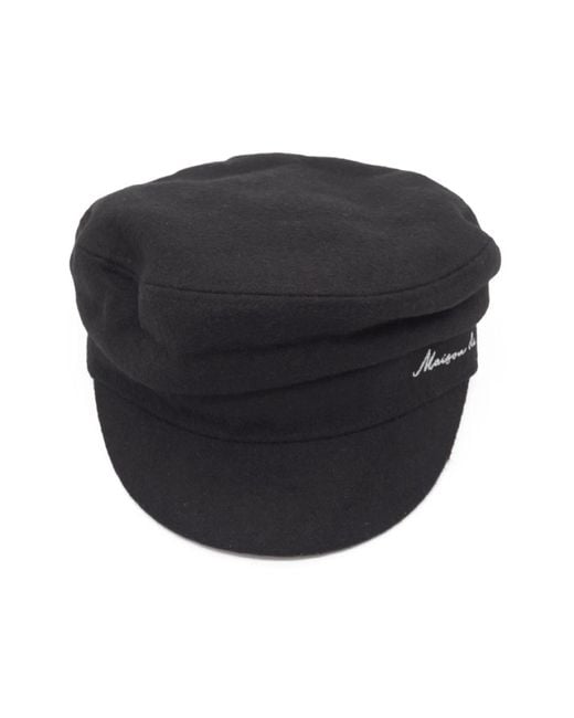 Karl Lagerfeld Black Hats & Caps
