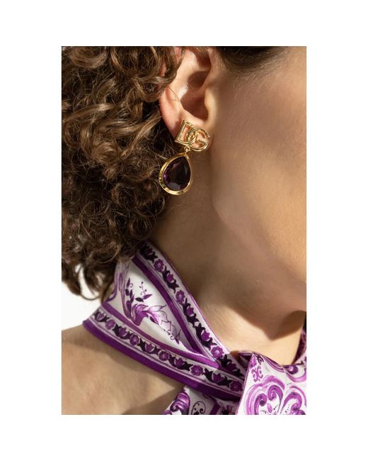 Dolce & Gabbana Yellow Earrings