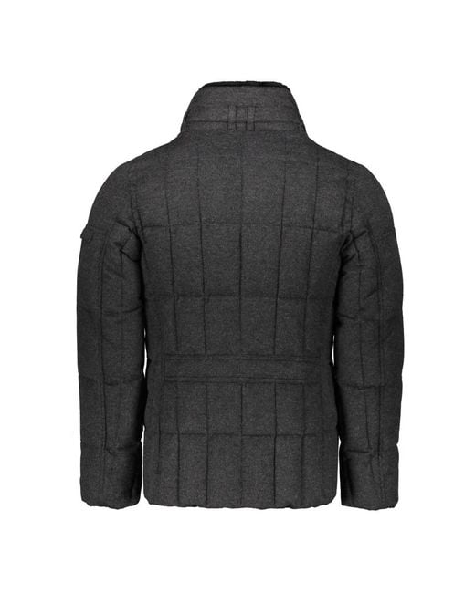 Moorer Black Down Jackets for men