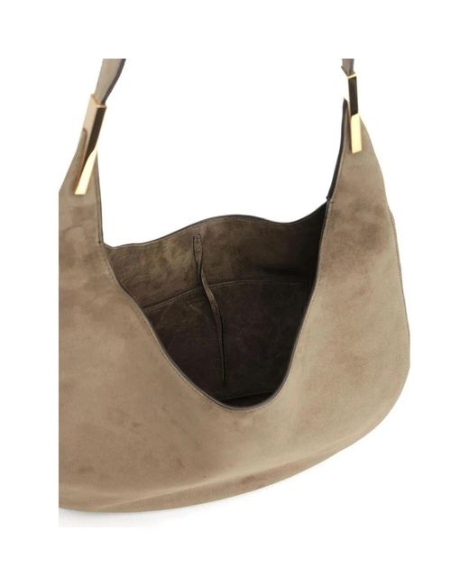 SAVETTE Gray Shoulder Bags