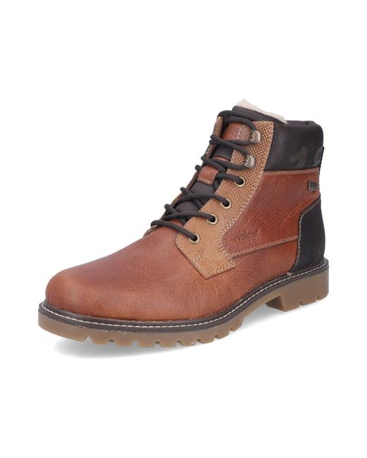 Rieker Schnürstiefel für kaltes wetter in Brown für Herren