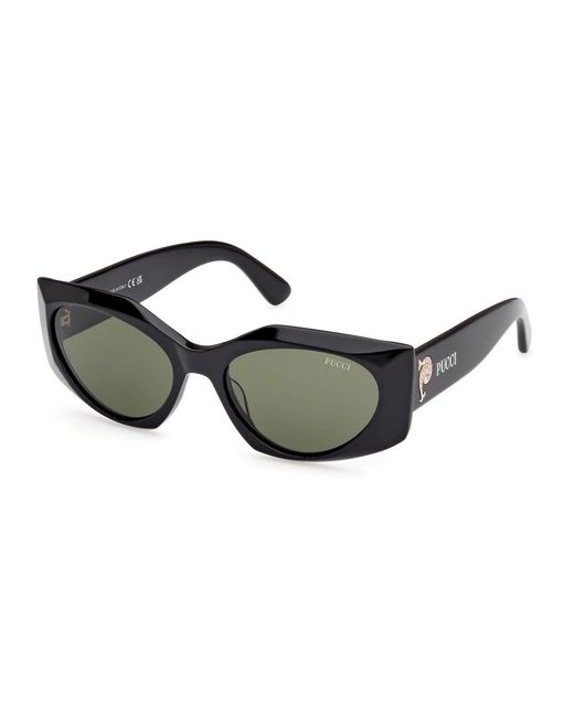 Emilio Pucci Black Sunglasses