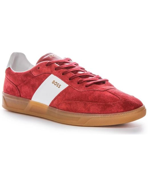 HUGO Red Sneakers for men