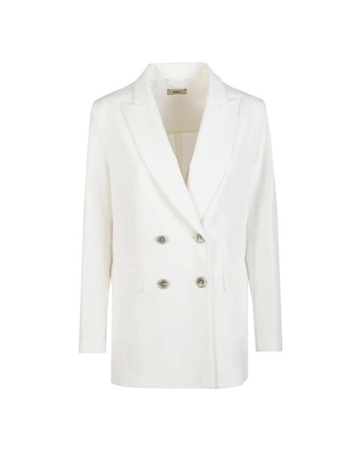 Herno Jassen ,Wit ,Jacket in het White