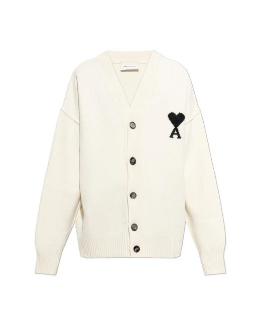AMI White Cardigans for men