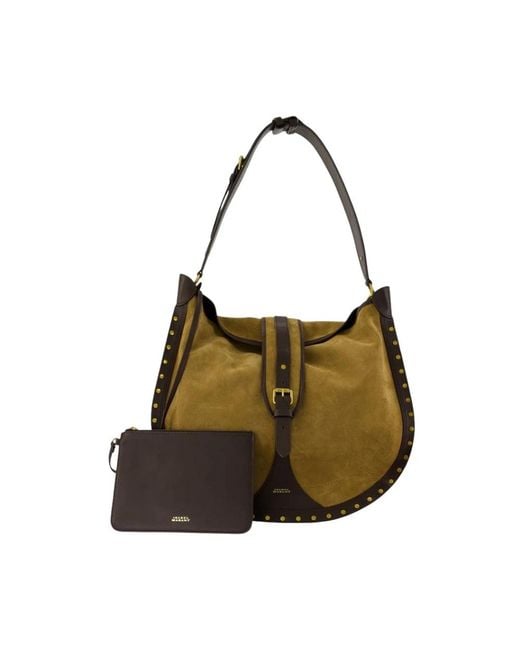 Isabel Marant Brown Shoulder Bags