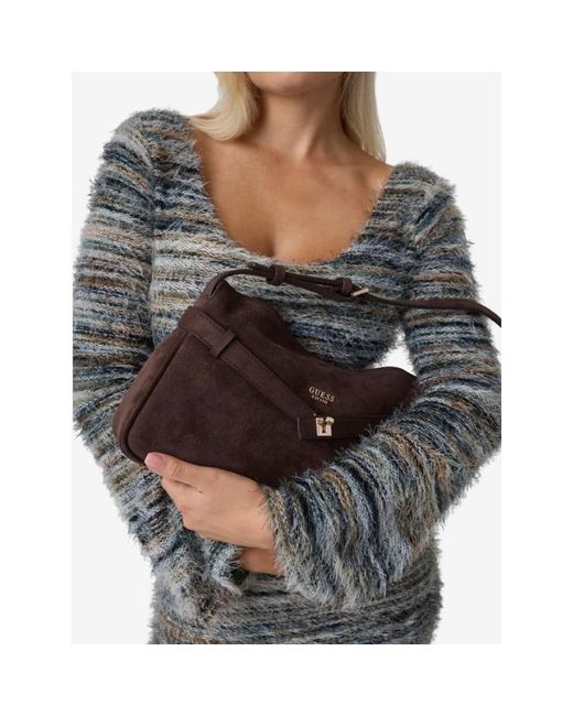 Guess Brown Shoulder Bags