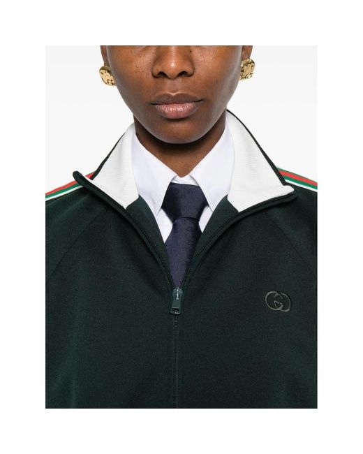 Gucci Green Zip-Throughs