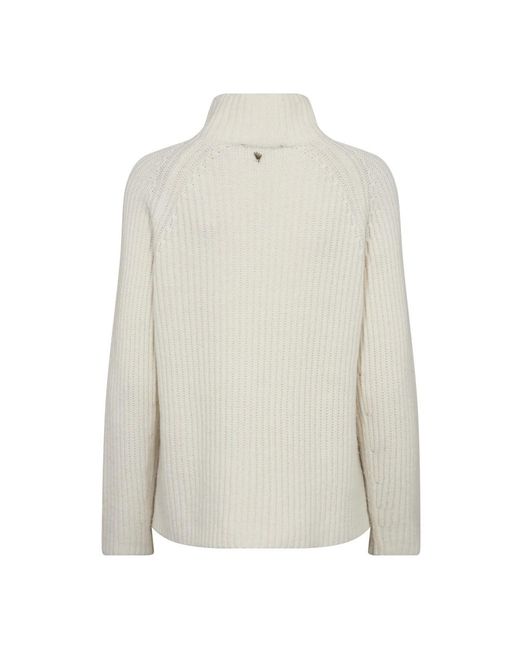 Mos Mosh White Turtlenecks
