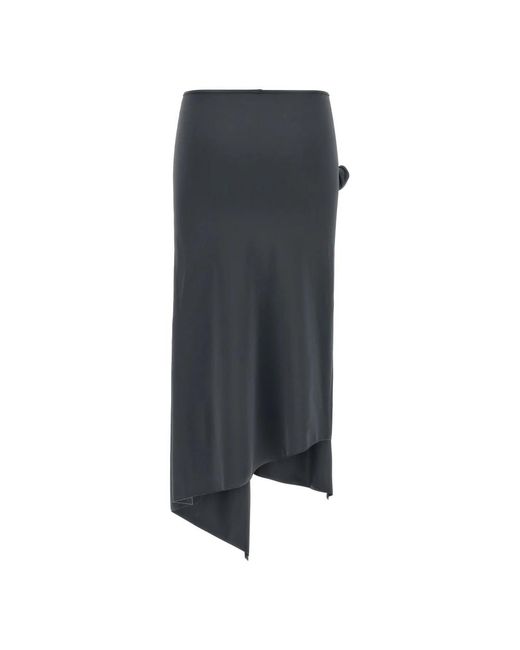Coperni Gray Midi Skirts