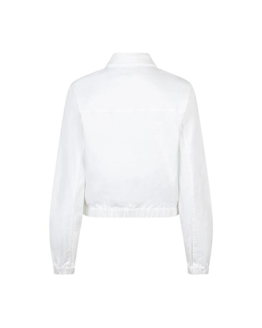 Red Button Juno Jacket in het White