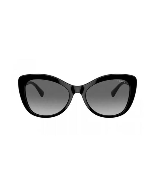Vogue Black Trendige Sonnenbrille Mit Kristalldetails
