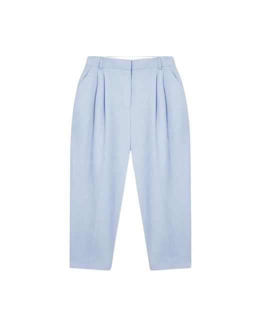 Stella McCartney Blue Cropped Trousers