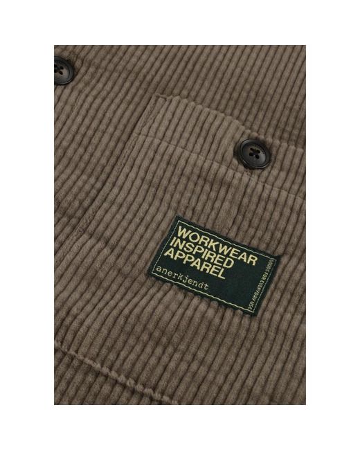 Anerkjendt Jassen ,Groen ,Katoen Groen Corduroy Overshirt Voor Mannen in het Brown voor heren