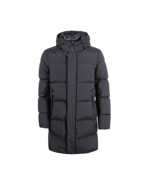 Herno Gray Down Jackets for men