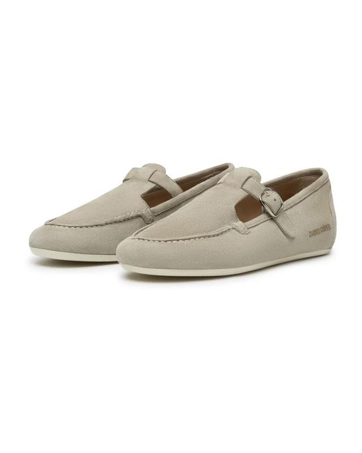 Candice Cooper Natural Loafers