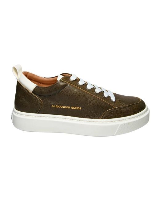 Alexander Smith Sneaker Pelle in Brown für Herren