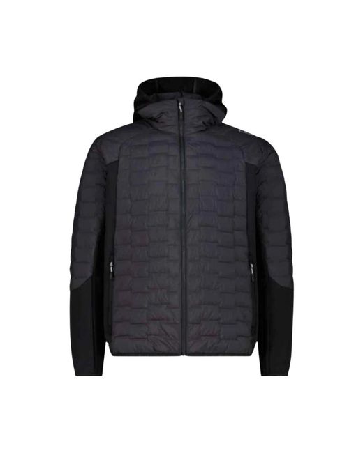 CMP Jassen ,Grijs ,Leer Hybrid Prima Loft Jacket in het Blue