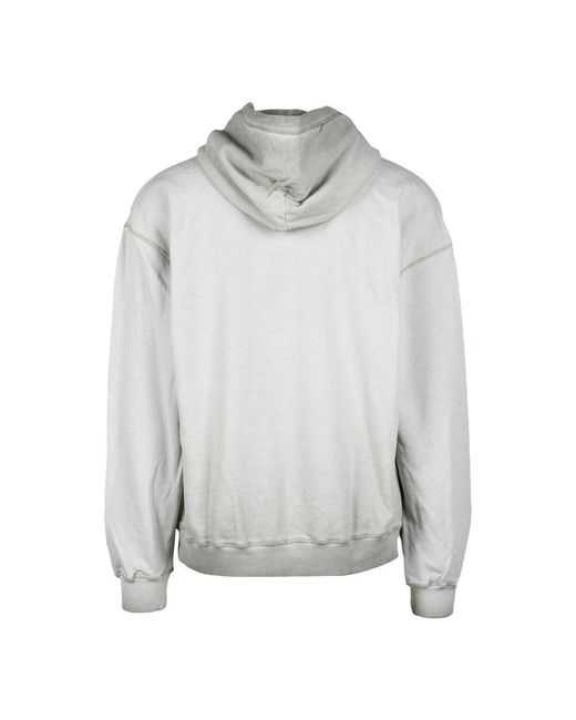 Hoodies di DIESEL in Gray da Uomo