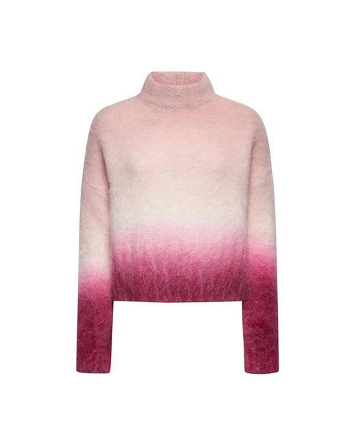 Silvian Heach Gemêleerde Trui Met Col in het Pink