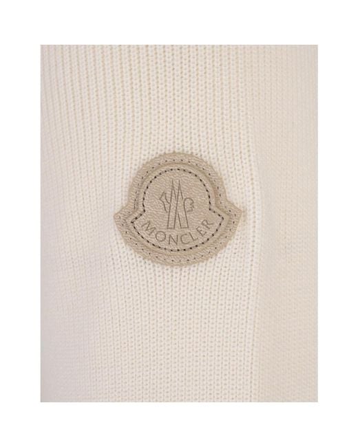 Knitwear > turtlenecks Moncler pour homme en coloris White