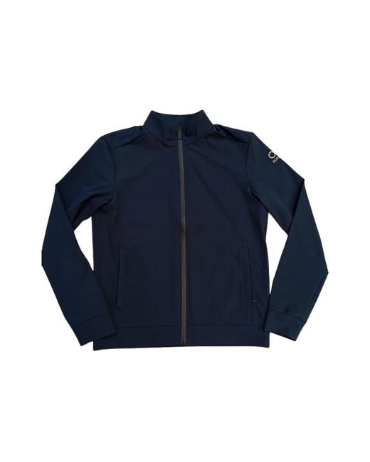 Suns Technisches Sweatshirt Mit Durchgehendem Reißverschluss in Blue für Herren