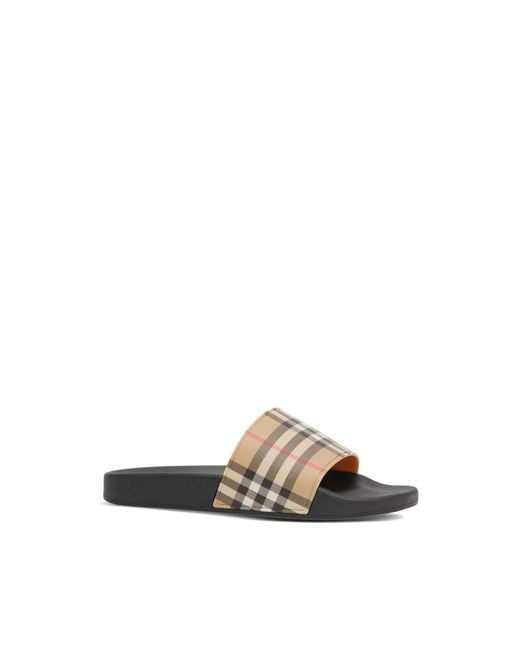 Burberry Brown Sliders