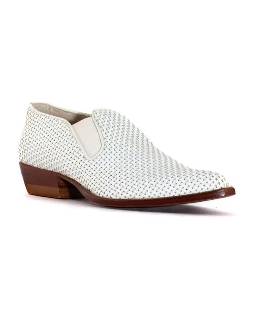 Sonora Boots White Cowboy & Biker Boots