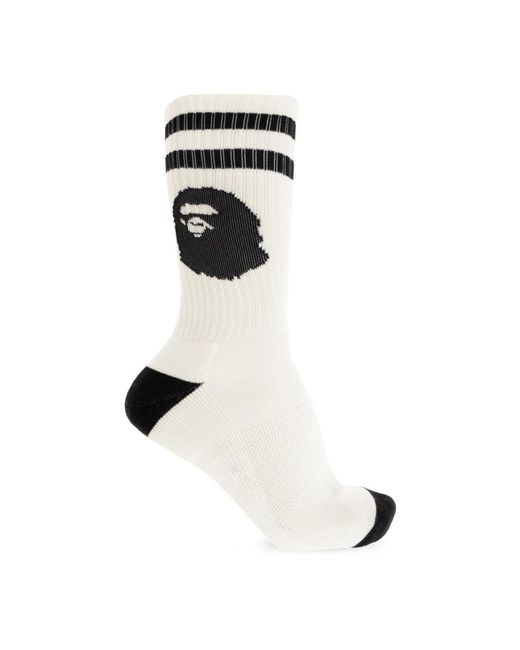 Socks A Bathing Ape pour homme en coloris Black