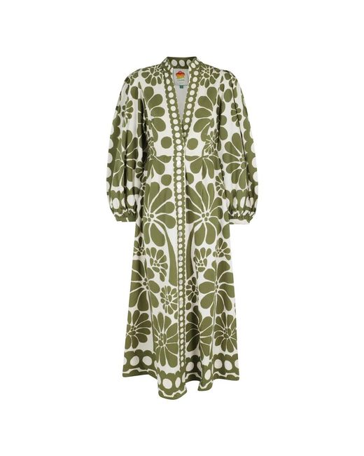 Farm Rio Green Maxi Dresses