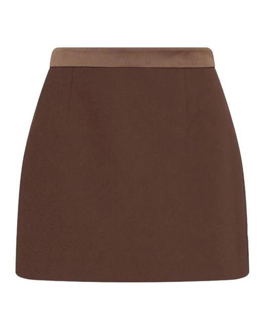 Marella Rokken ,Bruin ,Short Skirt in het Brown