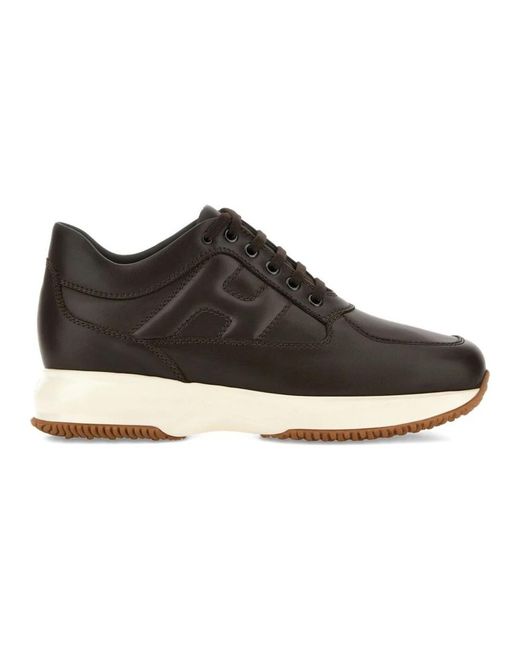 Hogan Interaktive Sneaker in Brown für Herren