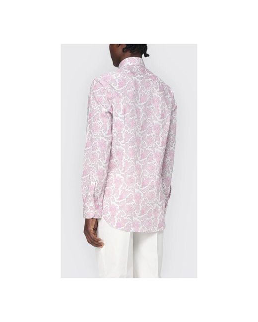 Casual Shirts Etro pour homme en coloris Pink