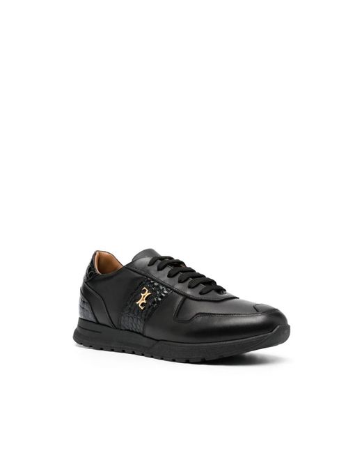 Billionaire Schwarze lo-top freizeit sneakers in Black für Herren
