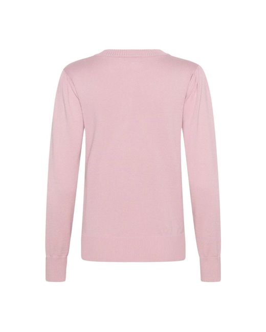 Saint Tropez Roze Nectar Pullover Met Mooie Kralen in het Pink