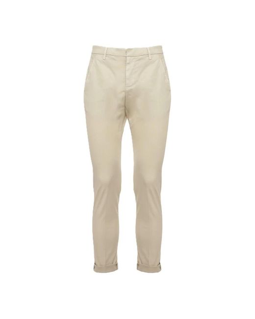 Dondup Natural Slim-Fit Trousers for men
