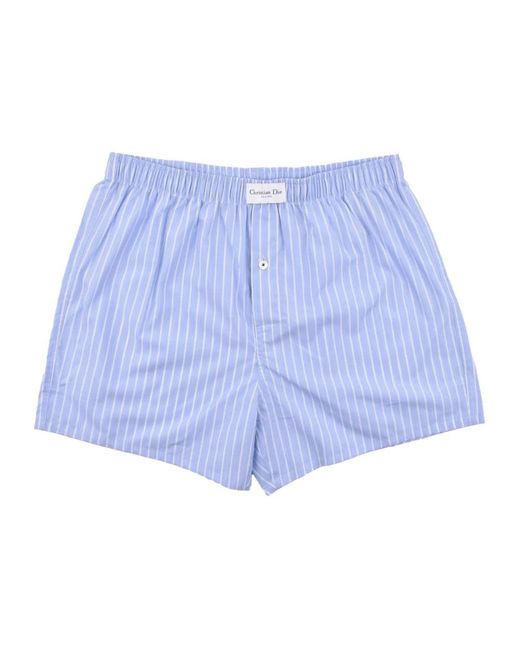 Dior Ondergoed ,Blauw ,Katoen Boxer in het Blue voor heren
