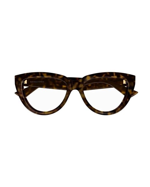 Bottega Veneta Black Glasses