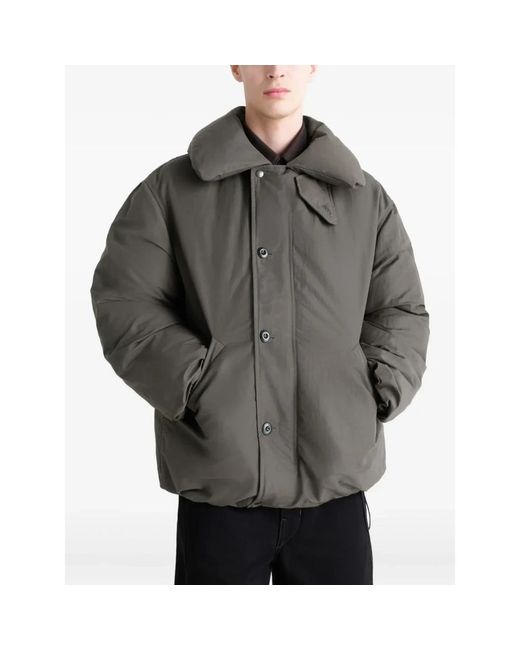 Lemaire Gray Winter Jackets for men