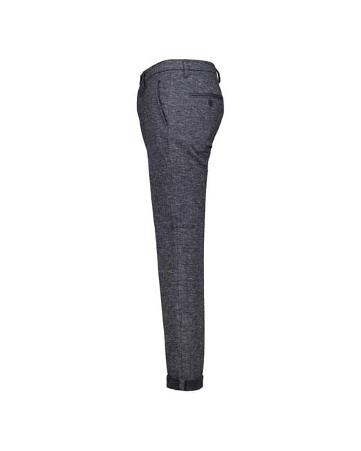 Mason's Blue Slim-Fit Trousers for men