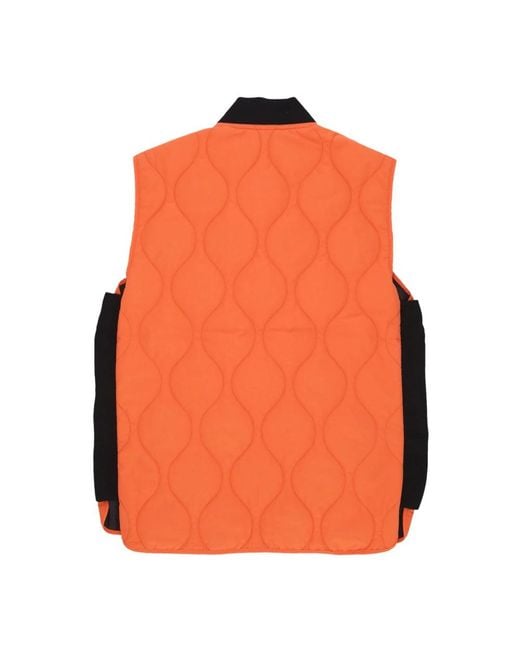 Refrigiwear Orange Waistcoats for men