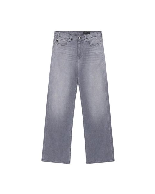 AG Jeans Gray Wide Jeans