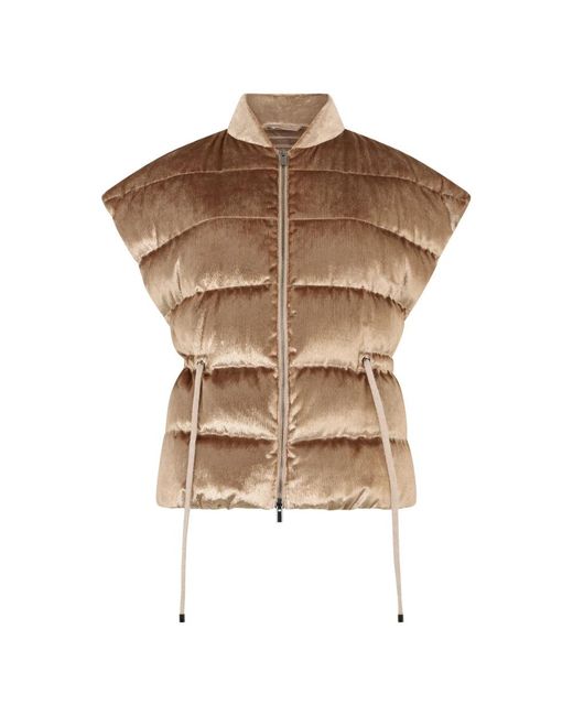 Peserico Brown Vests