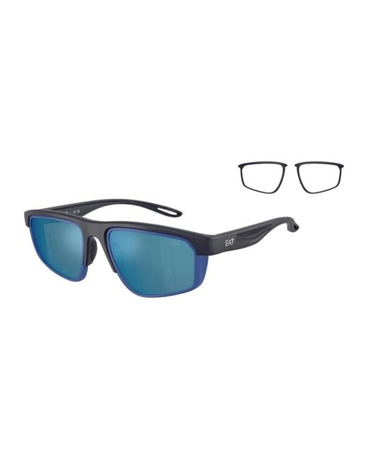 EA7 Blue Sunglasses for men