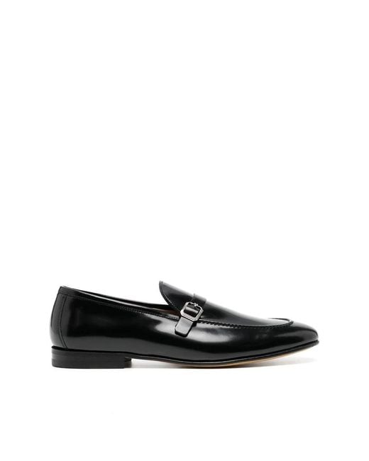 Moreschi Black Loafers for men