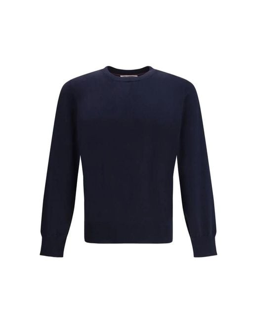 Brunello Cucinelli Blue Sweatshirts for men