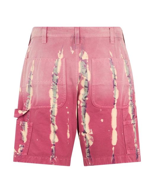 Moschino Lange Vervaagde Roze Broek in het Pink voor heren
