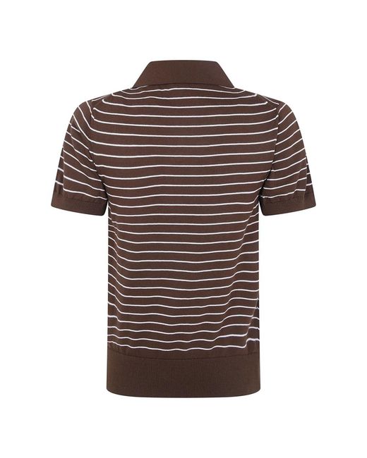 A.P.C. Polo Hemden in het Brown