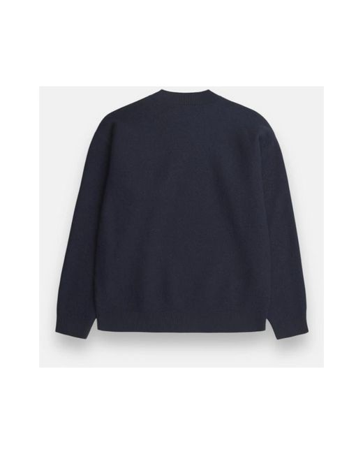 Norse Projects Blue Round-Neck Knitwear for men